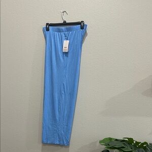 Light Blue Wide-Leg Pants